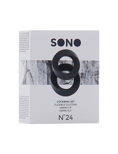 No.24 - Cockring Set - Grey