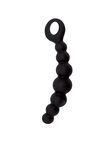 Plug/kulki-FALLO ANALE CATERPILL-ASS SILICONE BLACK