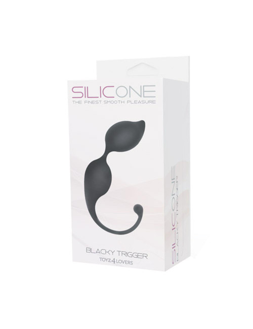 Kulki-PALLINE TRIGGER SILICONE BLACK