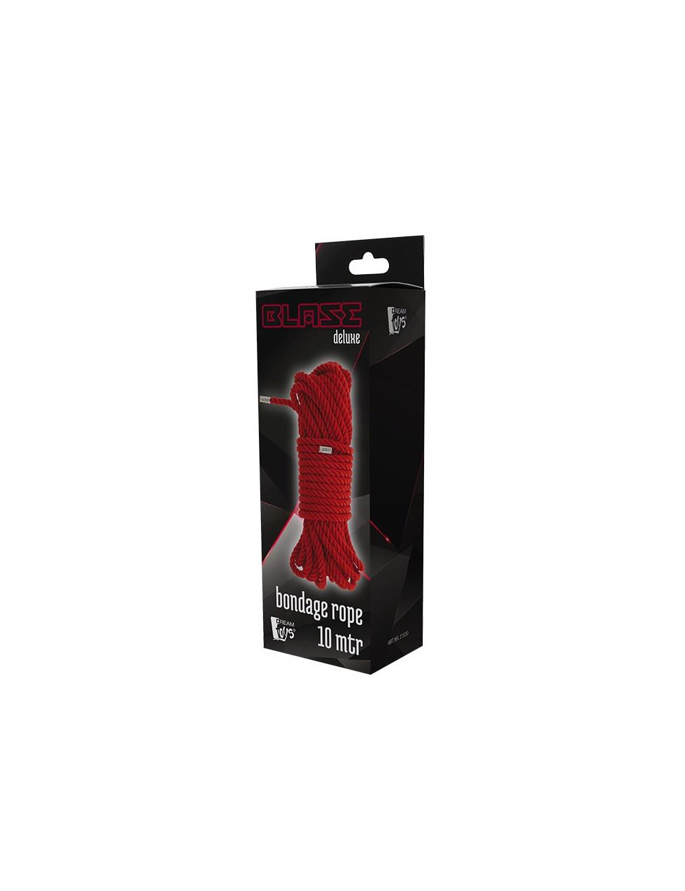 BLAZE DELUXE BONDAGE ROPE 10M RED