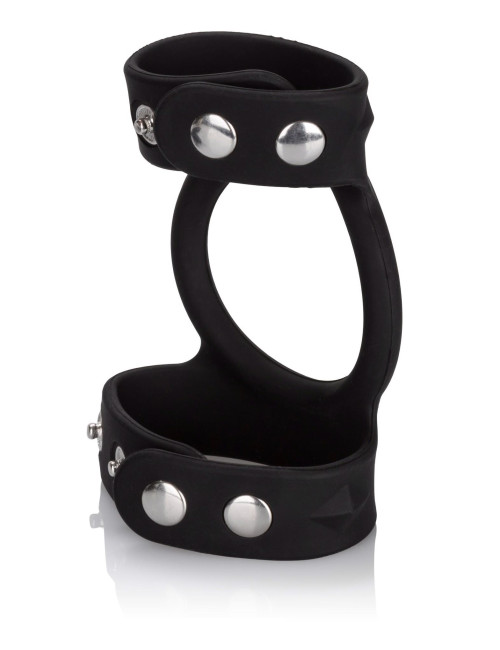Silicone Tri-Snap C & B Cage Black