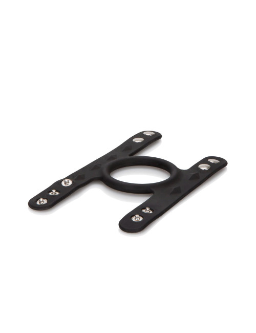 Calexotics Silicone Tri-Snap C & B Cage Black