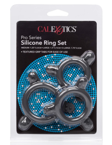 Pro Series Silicone Ring Set Black