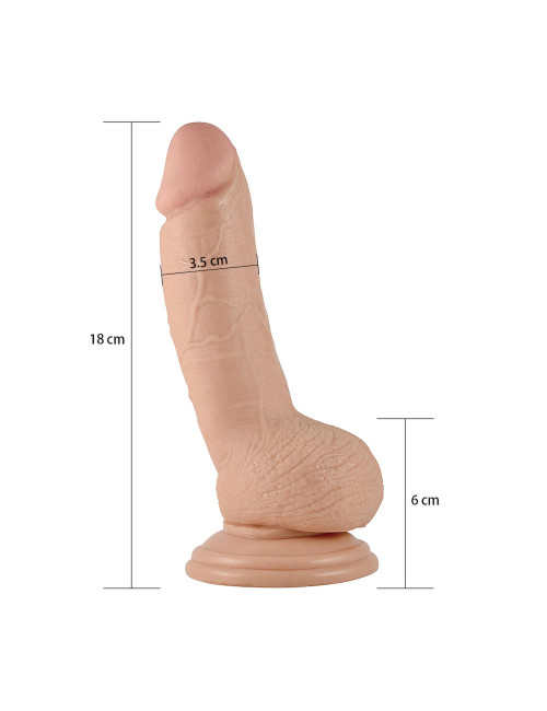 Lovetoy 7 Real Extreme Dildo Flesh