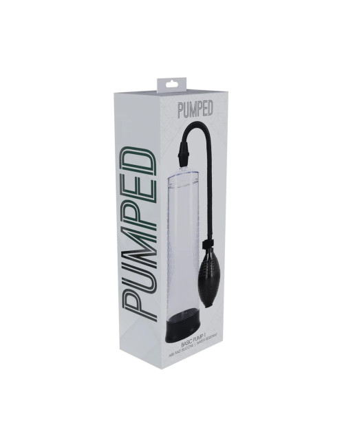 Pumped Basic Pump 1 Wodoodporna Pompka Przeźroczysta