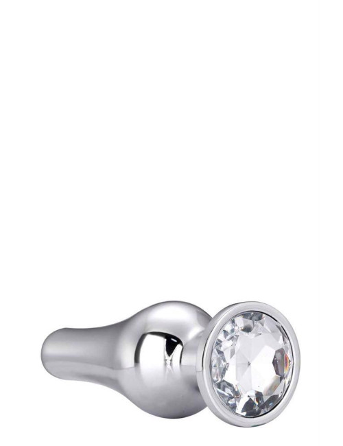 Dream Toys Gleaming Love M - aluminiowy korek analny z kamieniem