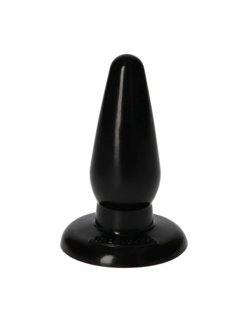 Toyz4lovers Italian Czarny Plug Analny z Przyssawką 12 cm