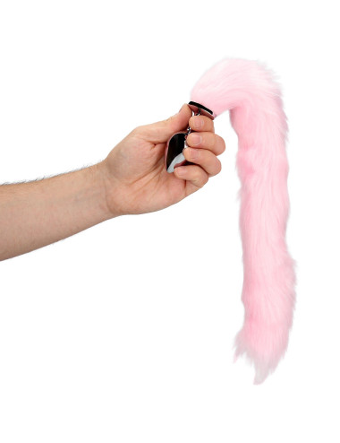 Light-up Fox Tail with Metal Butt Plug