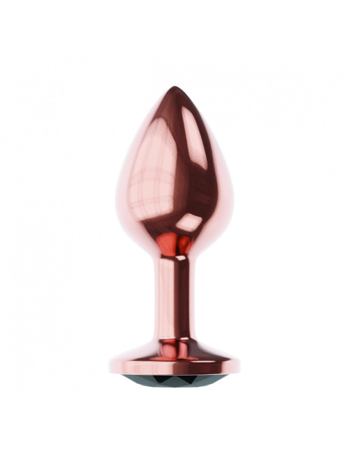 Diamond Jet Shine L Rose Gold – korek analny, biżuteria analna, zabawki analne, metal, 8,3 cm x 3,3 cm