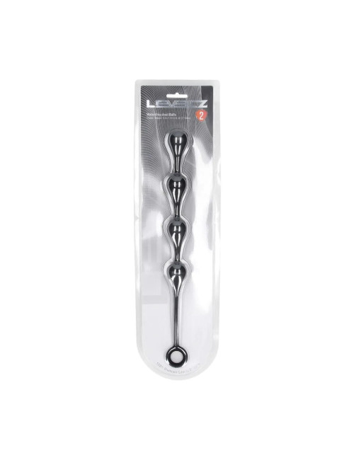 Levelz by Shots Waterdrop Silikonowe Kuleki Analne M 30mm Czarne
