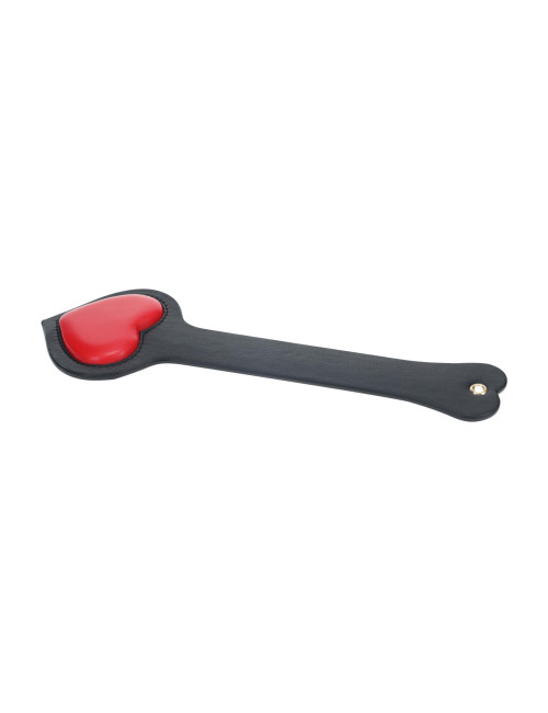 Milan Collection Paddle Black/Red - Bicz z łaskoczącymi piórkami, BDSM