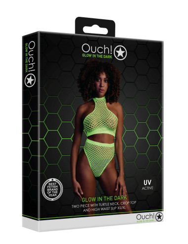 Turtle Neck and High Waist Slip XS/ XL