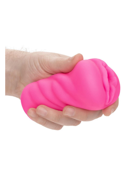 Calexotics Stroker Kitty Pink - realistyczny masturbator z miękkiego materiału Pure Skin