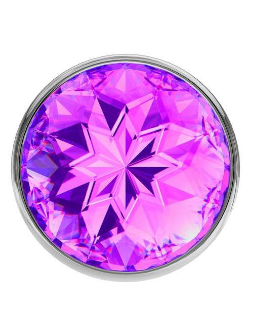 Lola Games Diamond Purple Sparkle XL - Metalowy plug analny z kryształem