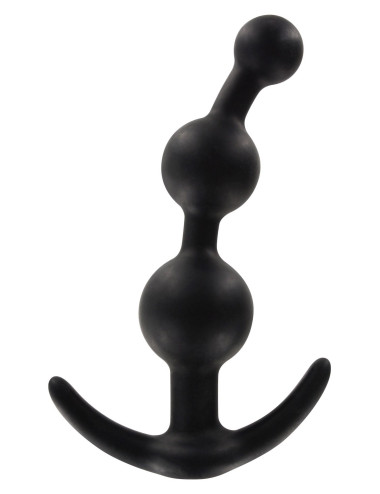 Sweet Sensation Black - silikonowy plug analny, zabawki analne, 13 cm, bezpieczny TOYJOY Classics
