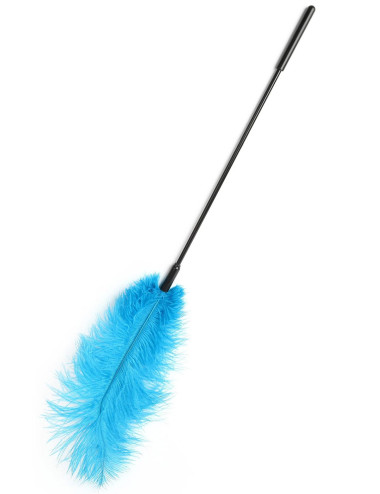 Double Feather Tickler Blue