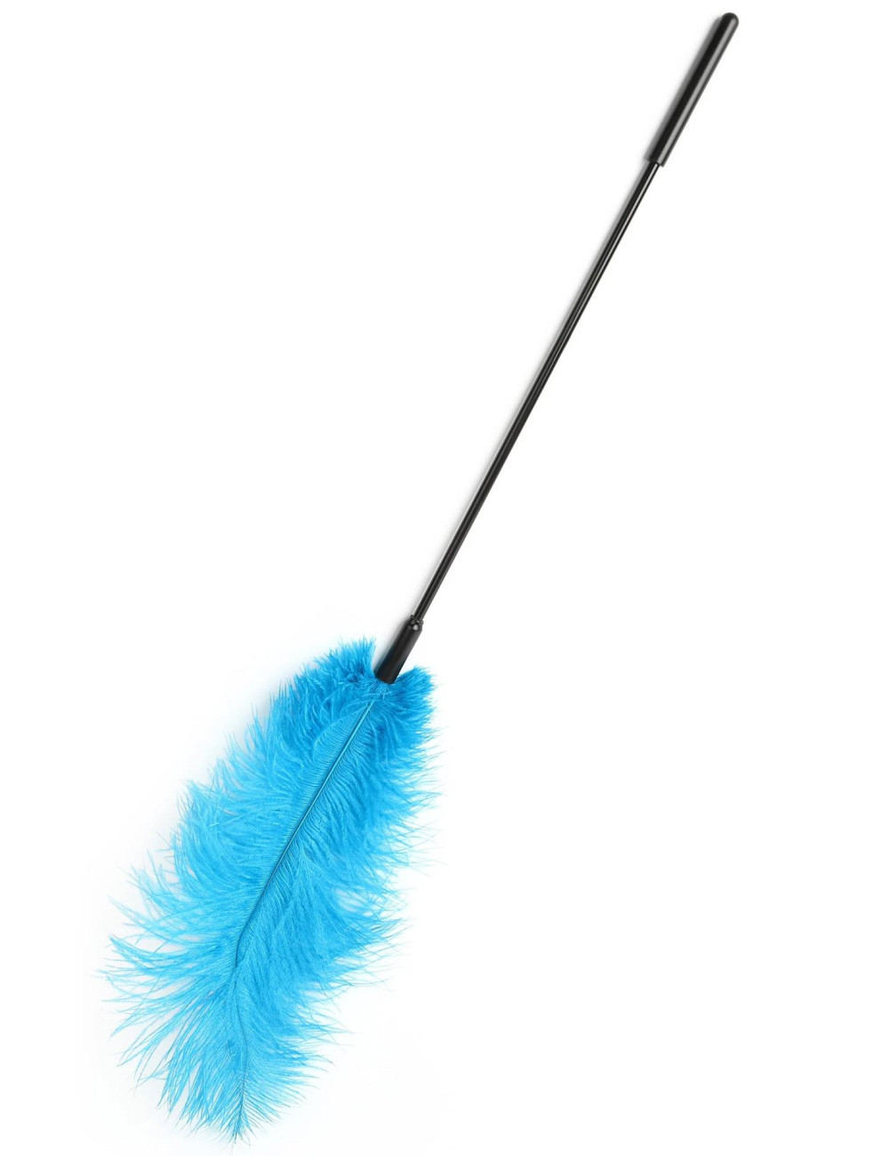Double Feather Tickler Blue