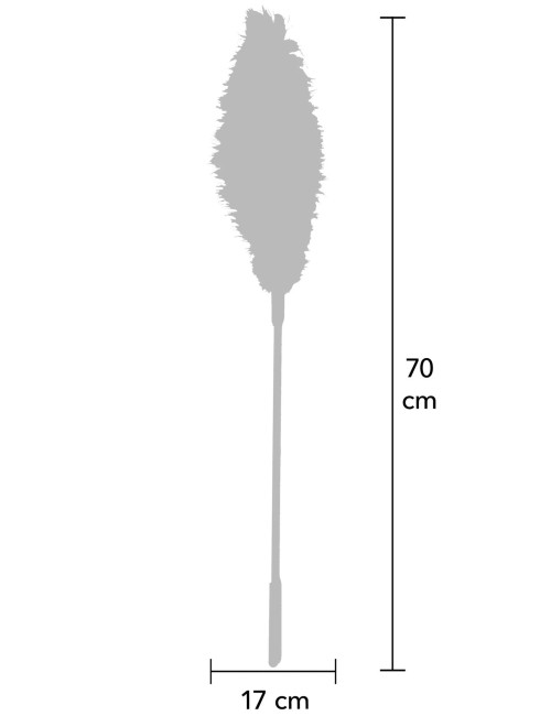 Double Feather Tickler Blue