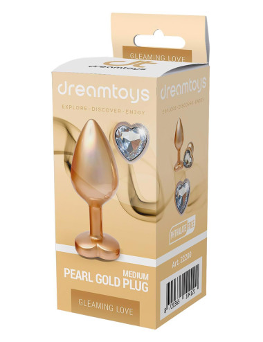 GLEAMING LOVE MATTE GOLD PLUG MEDIUM