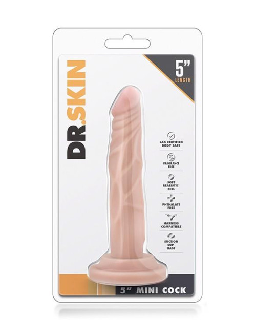 Blush Dr. Skin Mini realistyczne dildo z przyssawką 12 cm
