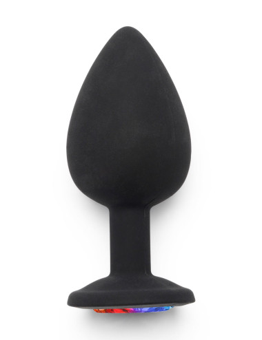 Rainbow Booty Jewel Large Black