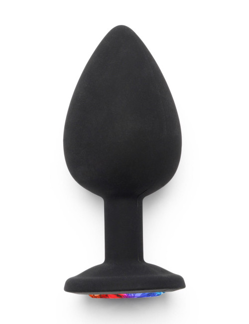 Rainbow Booty Jewel Large Black