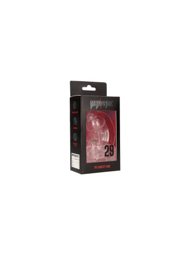 Model 29 - TPE Chastity Cage - Transparent