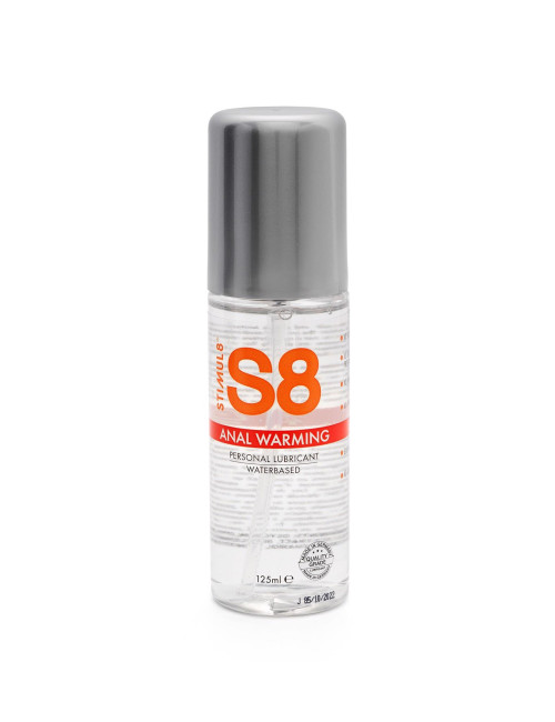 S8 WB Warming Lubrykant Analny 125ml Grzejący Afrodyzjaki Żele