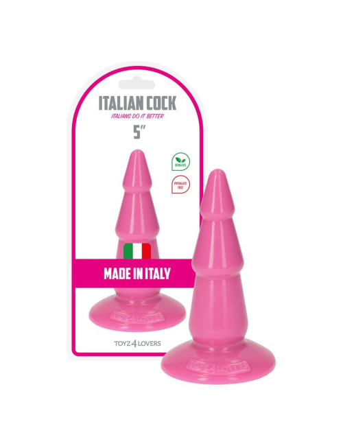 Dildo- Anal Italian cock 5'' Pink