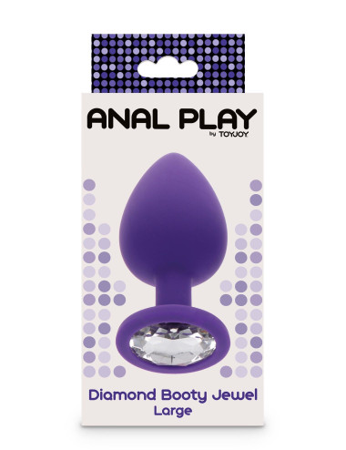 Diamond Booty Jewel Large Purple
