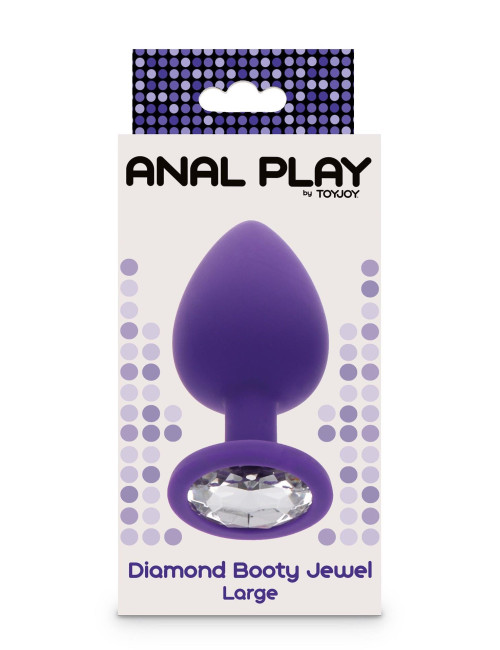 Diamond Booty Jewel Large Purple