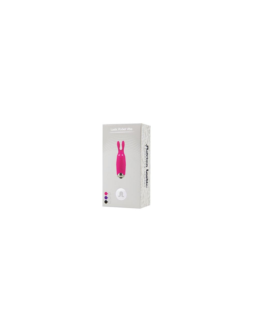 Lastic Pocket Vibe RabbitPink – Mini Wibrator Zabawka Dla Kobiet