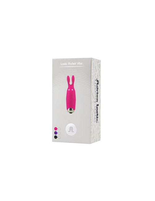 Lastic Pocket Vibe RabbitPink – Mini Wibrator Zabawka Dla Kobiet