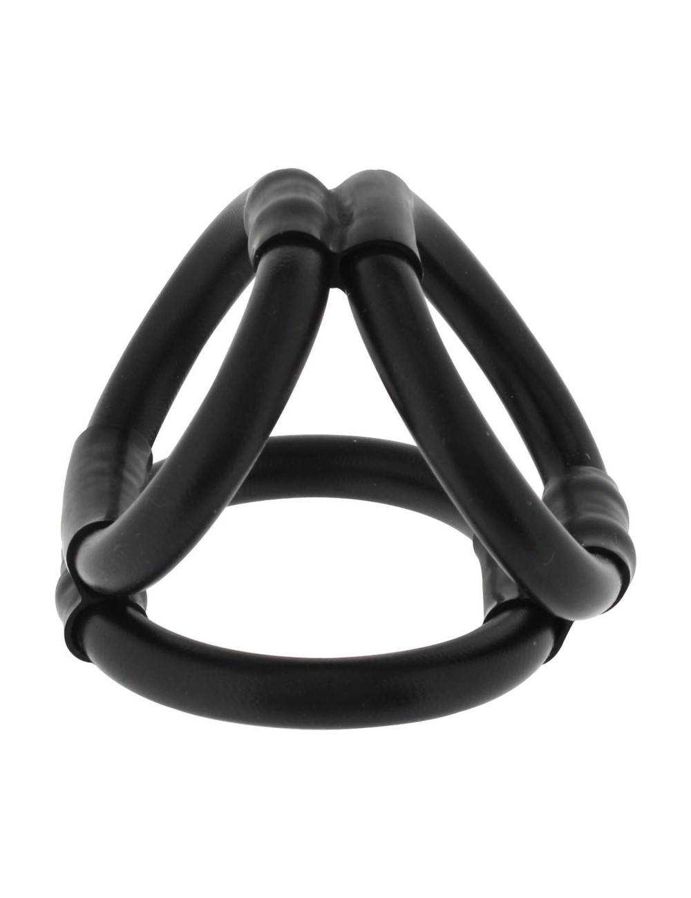 Tri Ring Cock Cage Black