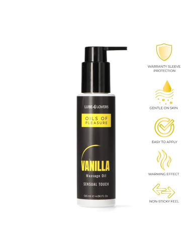 Oils of Pleasure – Vanilla Massage Oil 120 m