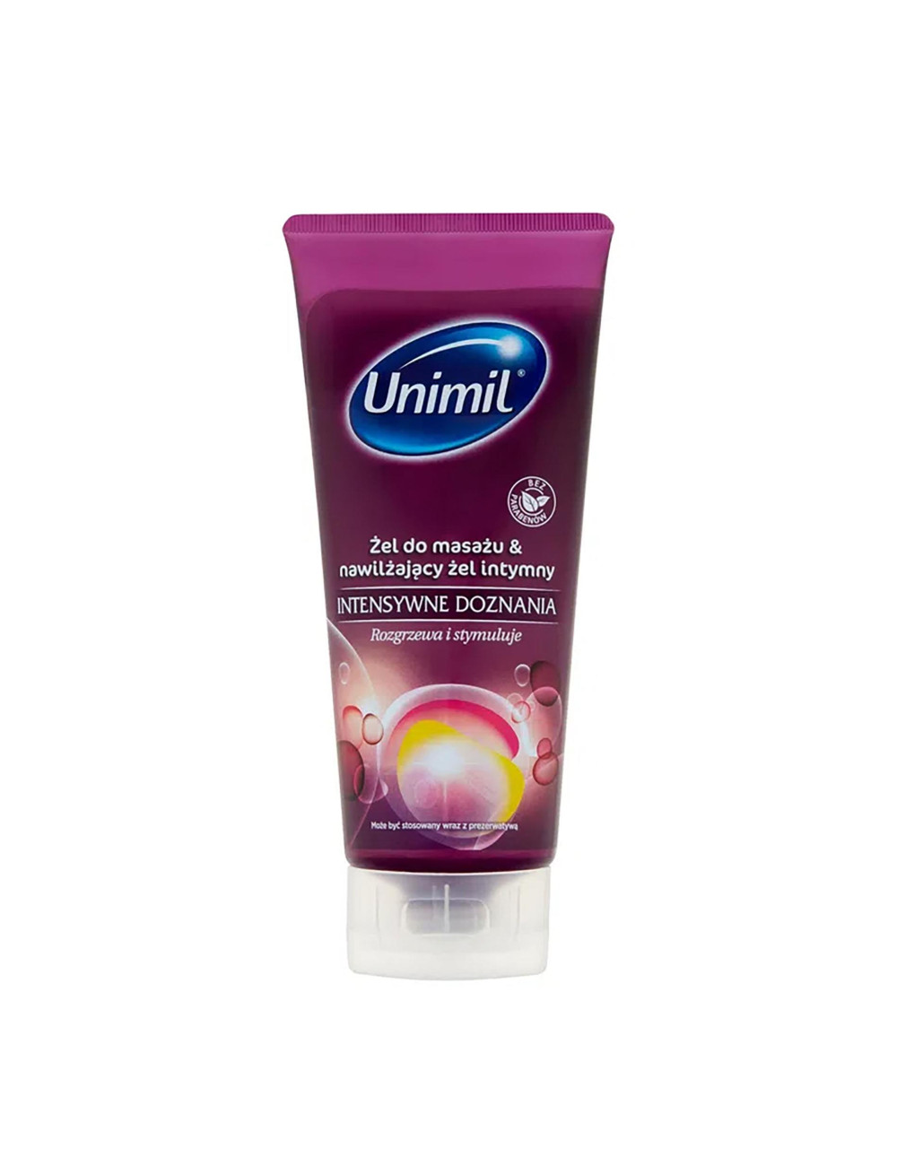 UNIMIL Intense Sensations Massage Gel 200ml Tube