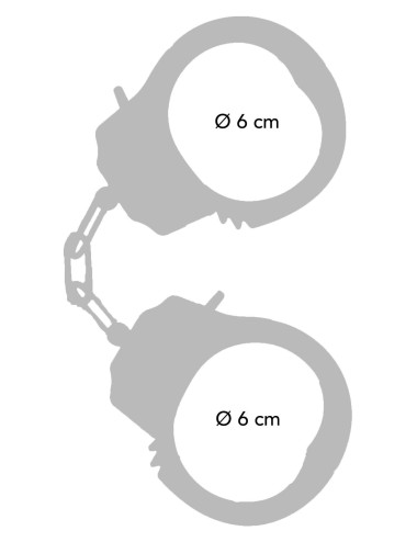 Metal Handcuffs Black