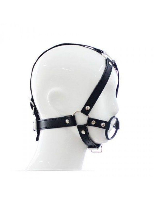 Toyz4lovers Uprząż z kneblem na głowę Head Harness & Ring Gag