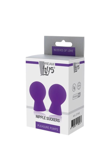 PLEASURE PUMPS NIPPLE SUCKERS PURPLE