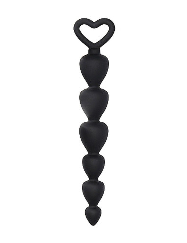Silicone Anal Beads - Black