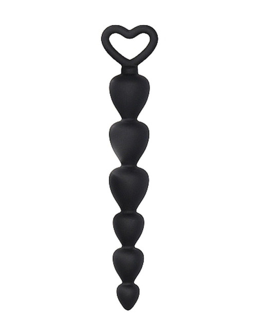 Silicone Anal Beads - Black