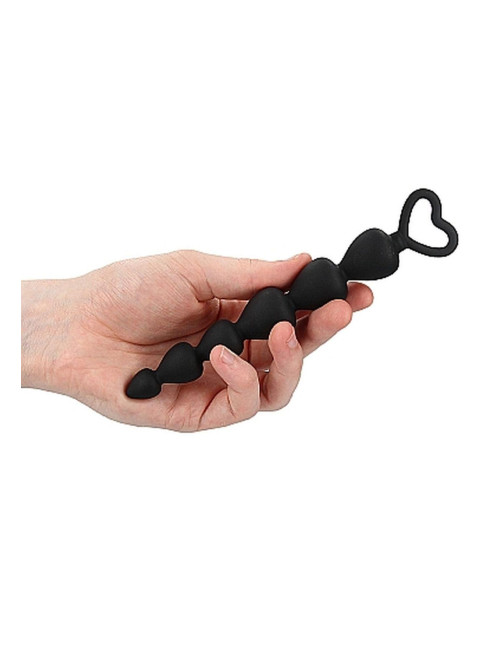 Silicone Anal Beads - Black