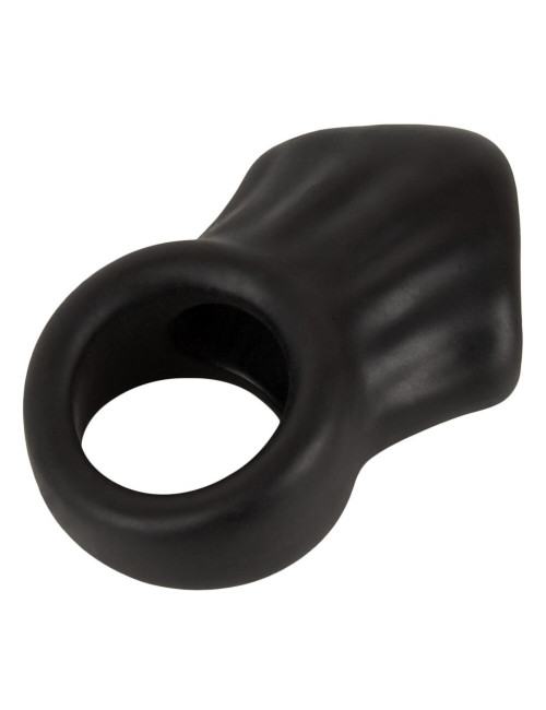 Erecto Cock Ring w B – silikonowy pierścień na penisa bez wibracji, ball stretcher, zabawki erotyczne