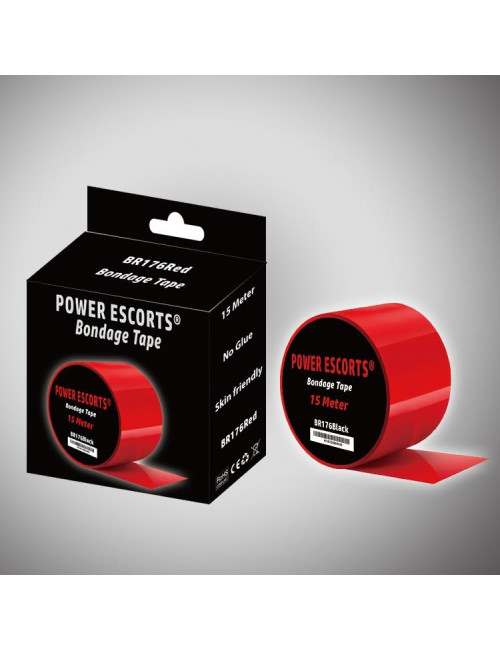 Bondage Tape 15 meter red