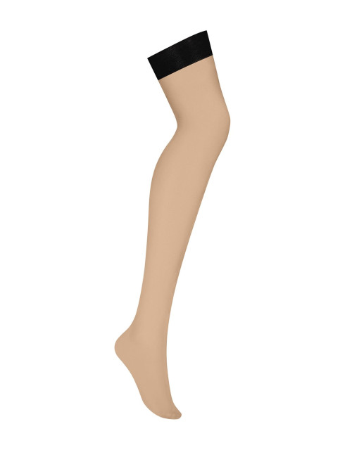 Pończochy Obsessive S814 Czarne S/M