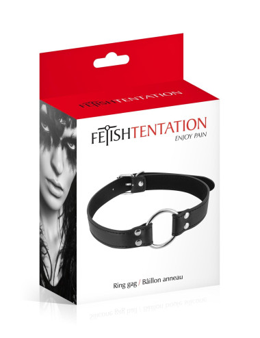 OPEN MOUTH GAG BLACK