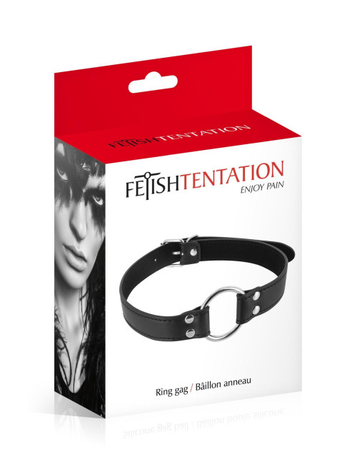 OPEN MOUTH GAG BLACK