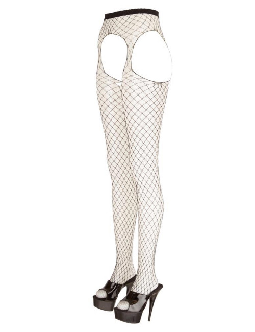 Cottelli Legwear Rajstopy z Wycięciami Sex Tights S-L