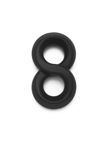 Soft Silicone Jock C-Ring Black