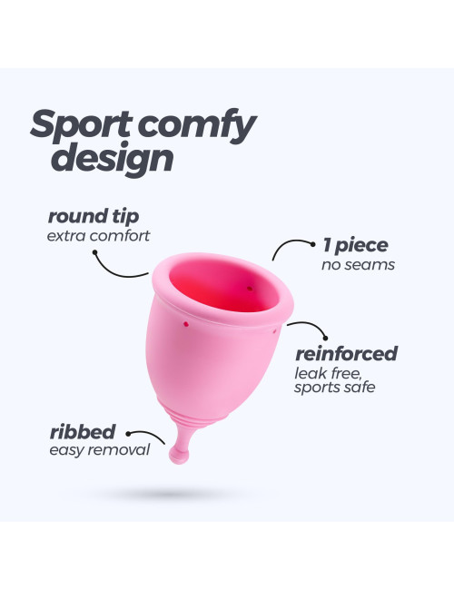 CRUSHIOUS MINERVA XS MENSTRUAL CUP WITH POUCH